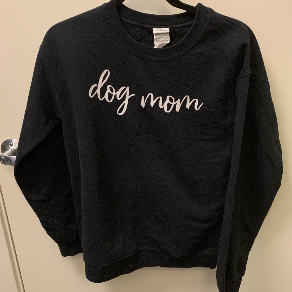 Ripley & Rue Dog Mom Black Sweatshirt - XS